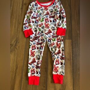 Festive Kids Bamboo Pajama Set
